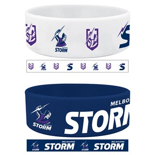 Storm Silicone Wrist Bands 2 Pack
