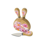 Magnetic Cheese Knife Block Wildflowers