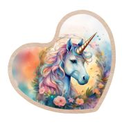 Luminous Heart - Majestic Unicorn