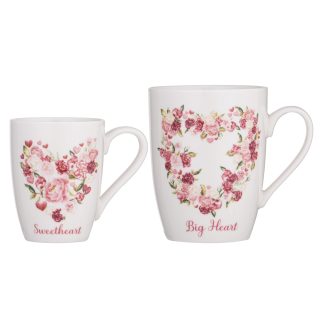 Mini Me Heart 2 Piece Mug Gift Set