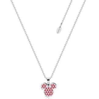 Mickey Mouse Hearts Enamel Necklace