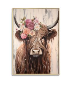 Bonnie the Highland Bull - Brushed