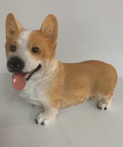 Corgi Dog Statue 27cm x 30cm