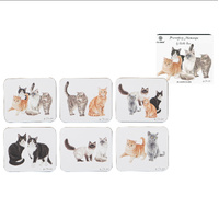Purrrfect Moments 6pk Coaster