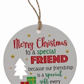 Special Friend Xmas Plaque