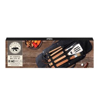 Maverick BBQ Tools 4pc Set With Carry Bag
