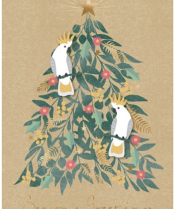 Card 10pk Salvo Cockatoo Tree