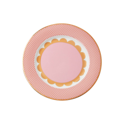 Regency Rim Plate 19.5cm Pink