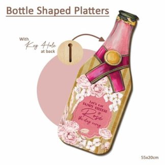 Bottle Platter Rose The Day