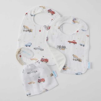 Transport Muslin Bib S/2