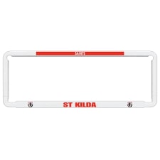 St Kilda AFL Number Plate Frame