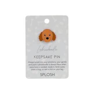 Labradoodle Keepsake Pin
