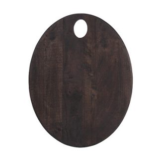 Graze Oval Serving Board Black
