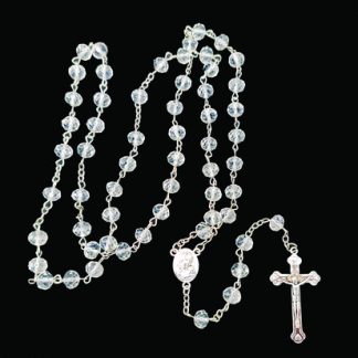 Rosary Beads Clear Beads