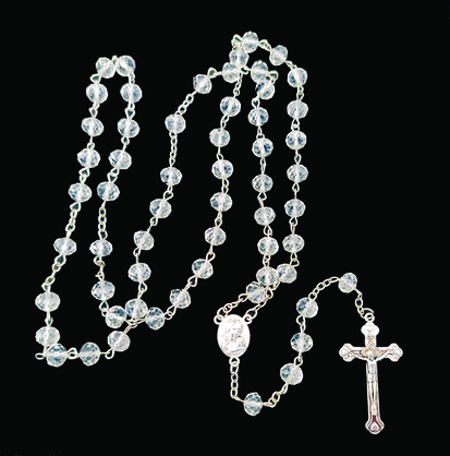 Rosary Beads Clear Beads