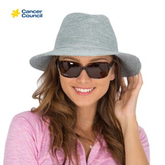 Jacqui Mannish Hat - Mix Seafoam RL73