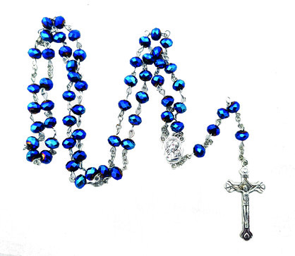 Rosary Beads Blue Beads