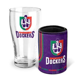 Pint Glass and Can Cooler