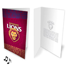 AFL Musical Cards Lions