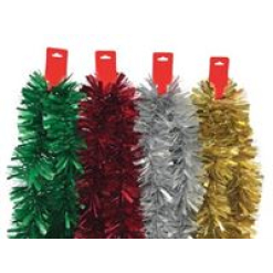 Tinsel 9CM x 2M Traditional