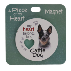 Cattle dog magnet