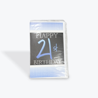 Happy 21st Birthday Card