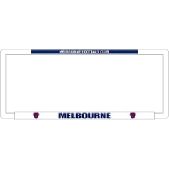 Melbourne AFL Number Plate Frame
