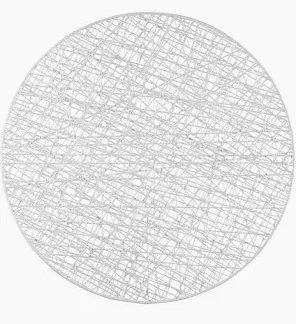 Glitz Glam Round Placemat