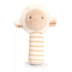 Baby Stick Rattle Lamb