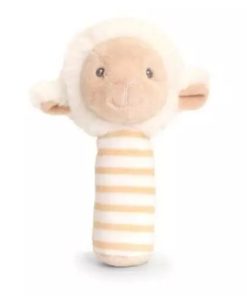 Baby Stick Rattle Lamb
