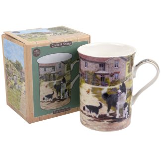 Collie and Sheep Mug