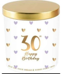 30 Sweet Heart Candle Vanilla/Lavender