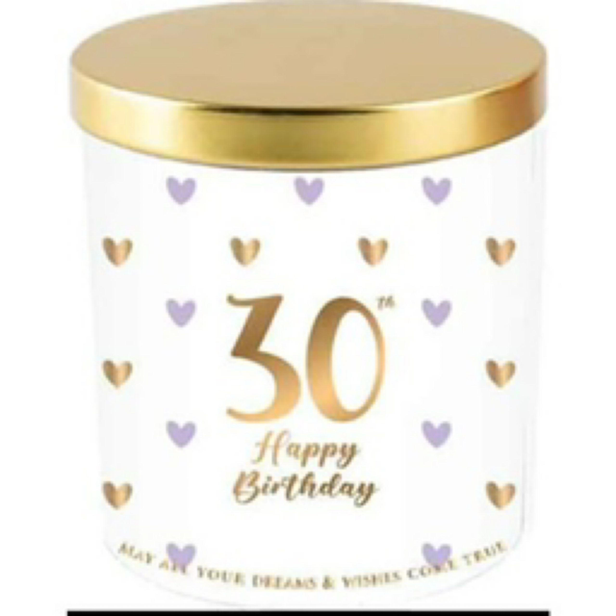 30 Sweet Heart Candle Vanilla/Lavender