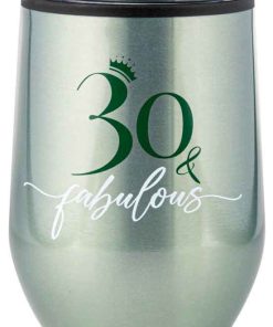 30th Double Walled Thermos Mug