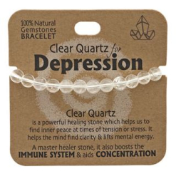 Clear Quartz For Depression Bracelet