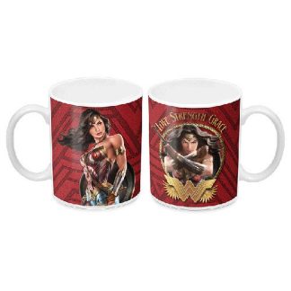 Wonder Woman Burgundy Coffee Mug