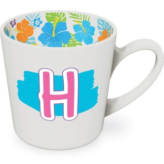 H motif mug female