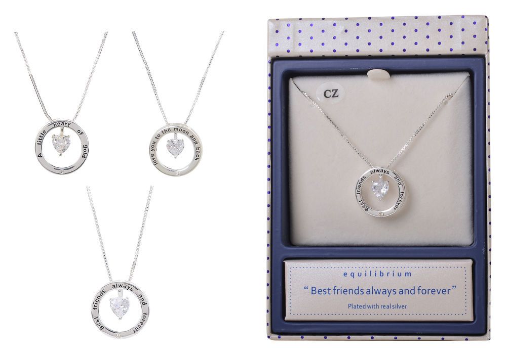 Equilibrium Necklaces Best Friends Always and Forever