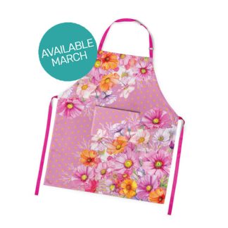 Apron Cotton Wistful Wildflowers