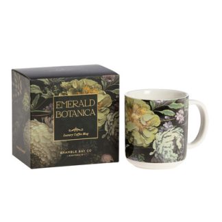Emerald Botanica Luxury Coffee Mug