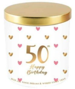 50 Sweet Heart Candle Vanilla/Lavender