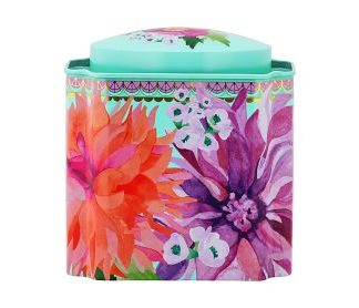 Tea & C Dahila Daze Tea Tin