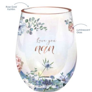 Love You Nan Stemless Glass
