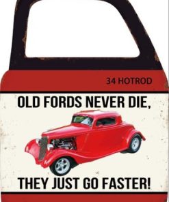 34 Hotrod Door With Mirror