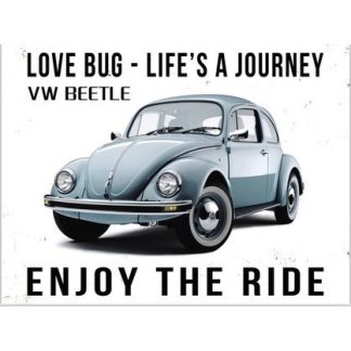 VW Beetle Tin Signs