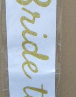 Wedding Sash Bride To Be