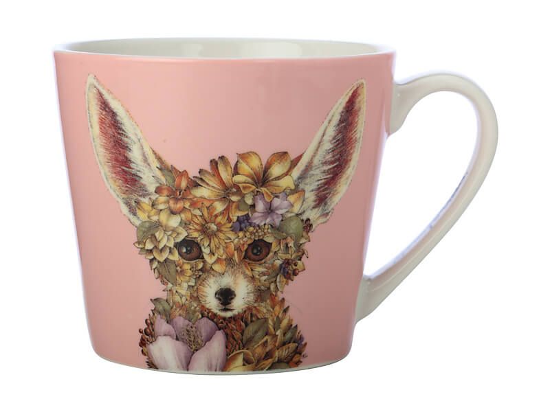 Marini Ferlazzo Wild Planet Mug 370ML Fennec Fox Gift Boxed
