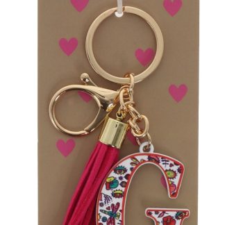 G keyring bag tag