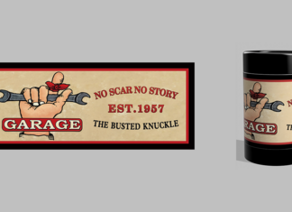 The Busted Knuckle Insulated Drinks Cooler 375ml