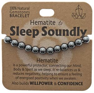 Hematite to Sleep Soundly Bracelet